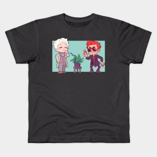 Good Omens chibi Kids T-Shirt